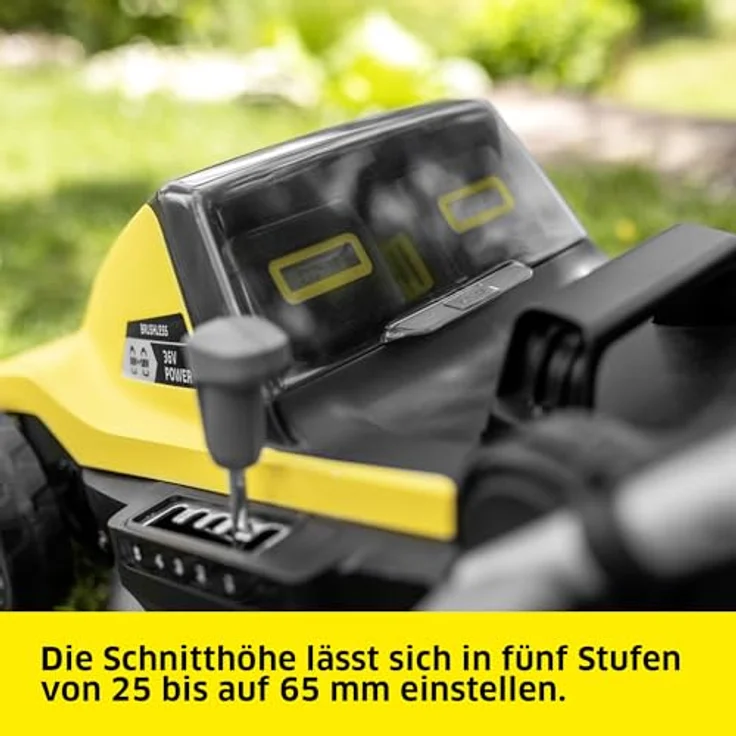 Kärcher Akku-Rasenmäher 'LMO 4-18 Dual' 18 V ohne Akku, bis 450 m², 2-in-1-Mähsystem, Mulchfunktion, iPower-Funktion, 37 cm Arbeitsbreite – Bild 4
