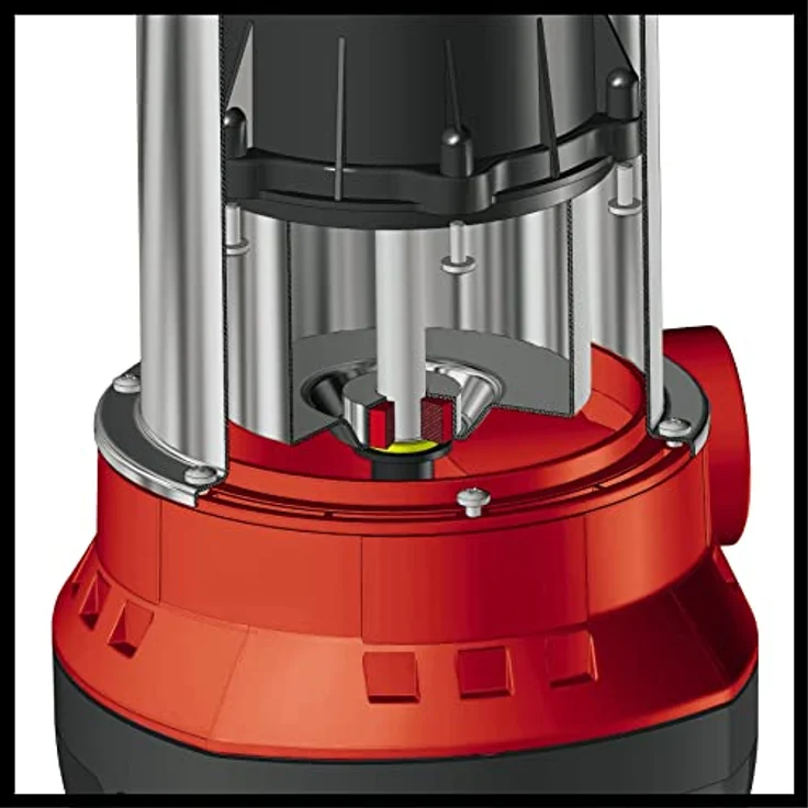 Einhell Schmutzwasserpumpe GC-DP 7035 LL, 700W, flachabsaugend bis 1 mm, Fördermenge 16.000 L/h, 0,8 bar, Eintauchtiefe 7 m, verstellbar für Schmutz- & Klarwasser, schlagzähes Kunststoffgehäuse – Bild 5