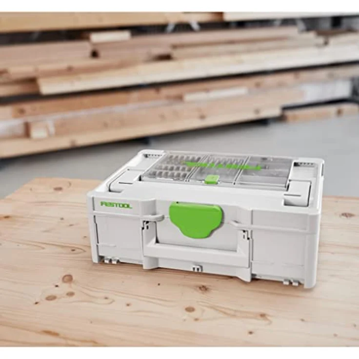 Festool SYS3 DF M 187 Systainer Werkzeugkoffer mit Deckelfach ( 577347 ) 396 x 296 x 187 mm 15,9 l koppelbar – Bild 4