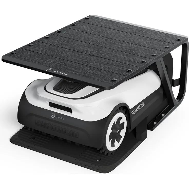 ECOVACS Mähroboter-Garage R136-11, für GOAT A- und O Serie, schützt vor Witterungseinflüssen, BxTxH: 54,2x80,2x42,8 cm