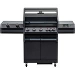 Grillfürst Independence P530G Smart Grill mit WLAN-Modul, XXL Infrarotbrenner, Heckbrenner und Gusseisenrosten