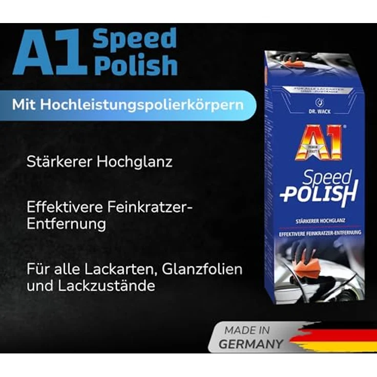Dr. Wack A1 Speed Polish 500 ml – Bild 3