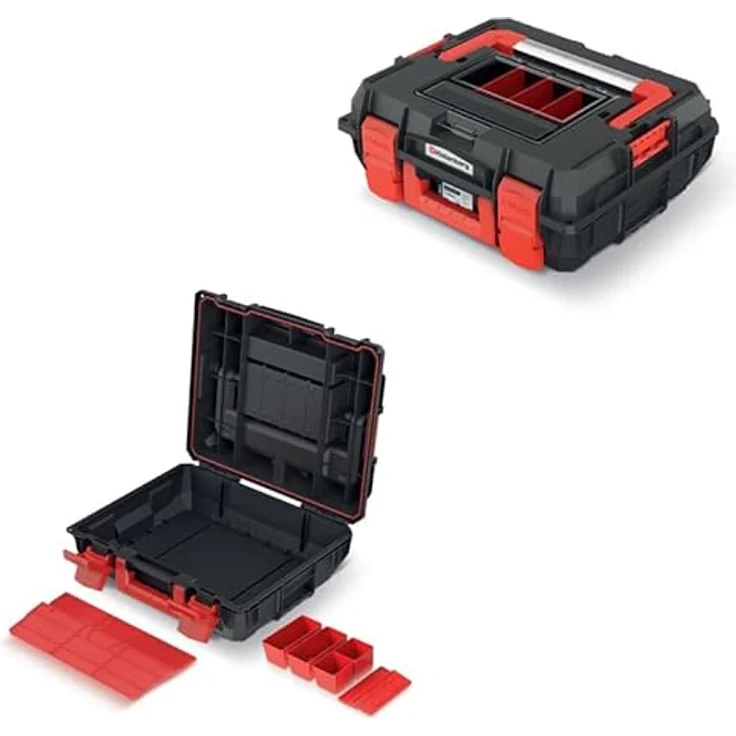 Prosperplast Kistenberg C Block Pro Werkzeugkoffer mit Organizer, vielseitig einsetzbar und stabil – Bild 3