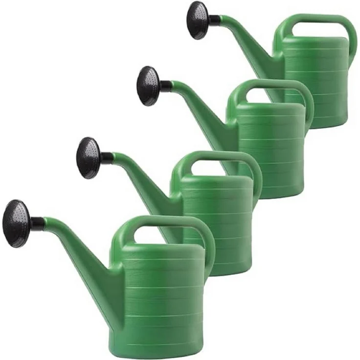 2friends Gießkanne komfortable Bewässerung (2-tlg., 4er Set 53x33x18 cm), klassisch grün mit abnehmbarer Düse