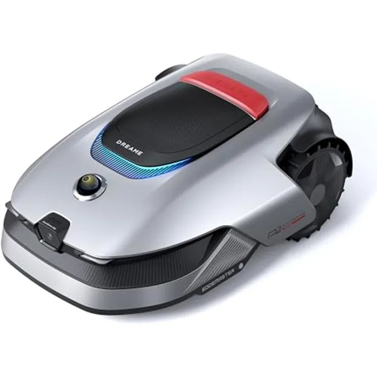 DREAME Mähroboter A2, Leiser Nabenmotor, OmniSense-2.0-Hindernisvermeidung, EdgeMaster-Schneidsystem, Smart-App-Steuerung