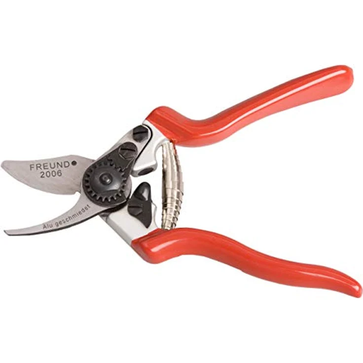 Freund-Victoria Gartenschere Carbonstahl Klinge, Länge 21 cm, schneidet bis 22 mm, auch für Kleine Hände 2006 klein und mittelgroß – Bild 2