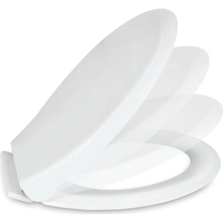 Creavit Tiefspül-WC CRV-TP320-0000-SET, Hänge Taharet WC Set Weiß, spülrandlos mit Bidet und Softclose Sitz – Bild 3