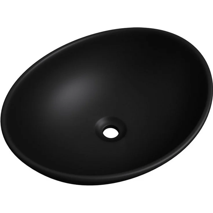 Mai & Mai Aufsatzwaschbecken Brüssel205, Oval / Rund, Keramik Waschschale mit Nano-Beschichtung - Preisvergleich – Bild 1