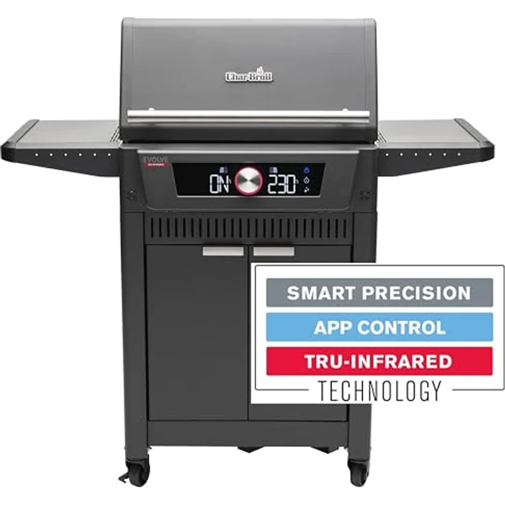 Char-Broil Evolve Gas Smarter Gasgrill 90°C-370°C, APP Control, Reinigungsfunktion – Bild 2