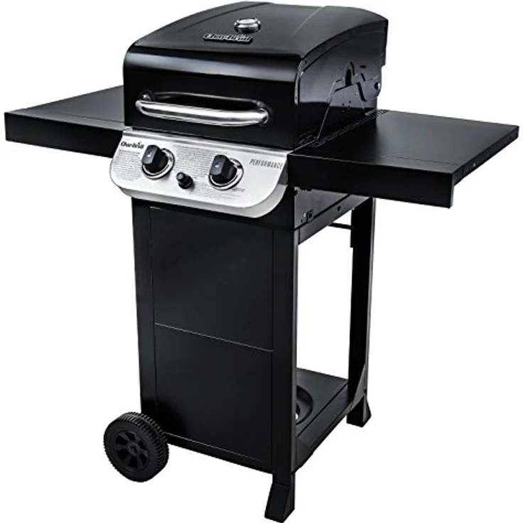 Char-Broil 210 B Convective Gasgrill, 2 Brenner, schwarz – Bild 3