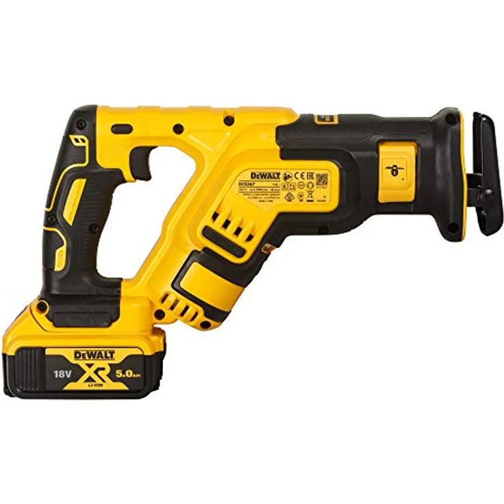 Dewalt DCS367P2 Akku-Säbelsäge 18 V / 2x 5,0 Ah Akku + Ladegerät in T-Stak-Box – Bild 5
