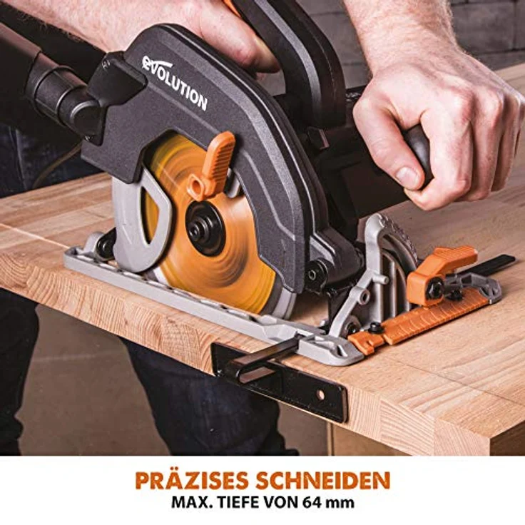 Evolution Power Tools R185CCS Mehrzweck-Kreissäge (185 mm, 1600 W, 230 V) – Bild 7