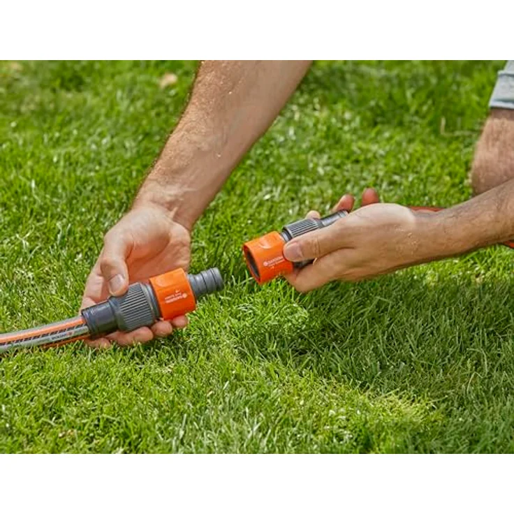 GARDENA Profi-System-Kupplung: Schlauchverbindung oder -verlängerung, für einen höheren Wasserdurchfluss, 3-4 Zoll-Ein- und Ausgang (2831-20) Bewässerungszubehör – Bild 3