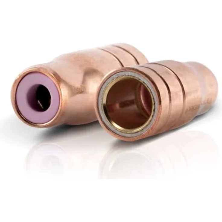 STAHLWERK 4er Set Fülldrahtdüse für MIG MAG Schweißen, passend für AK15/MB15 Brenner bis 200A, hitzebeständig und langlebig – Bild 3