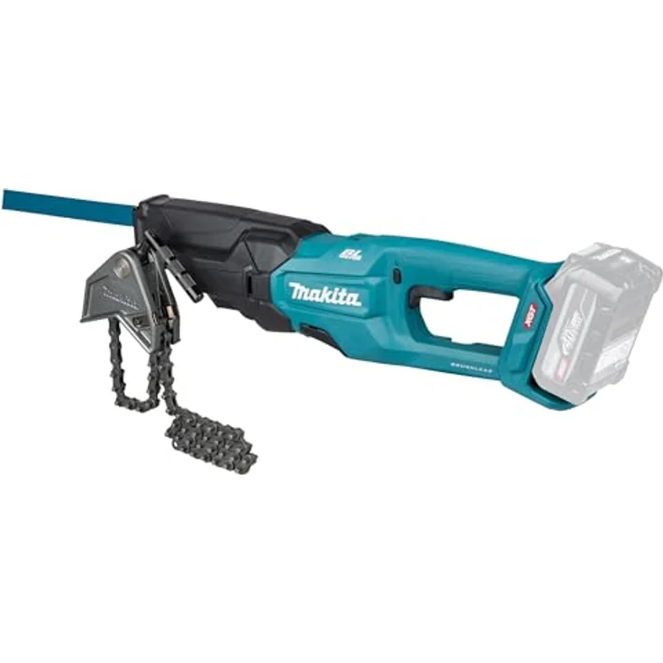 Makita 40V Akku-Reciprosäge JR003GZ Solo, kraftvolle Säbelsäge mit einstellbarer Hubzahl und Kettenhalterung für präzise Schnitte in Metall und Holz – Bild 4