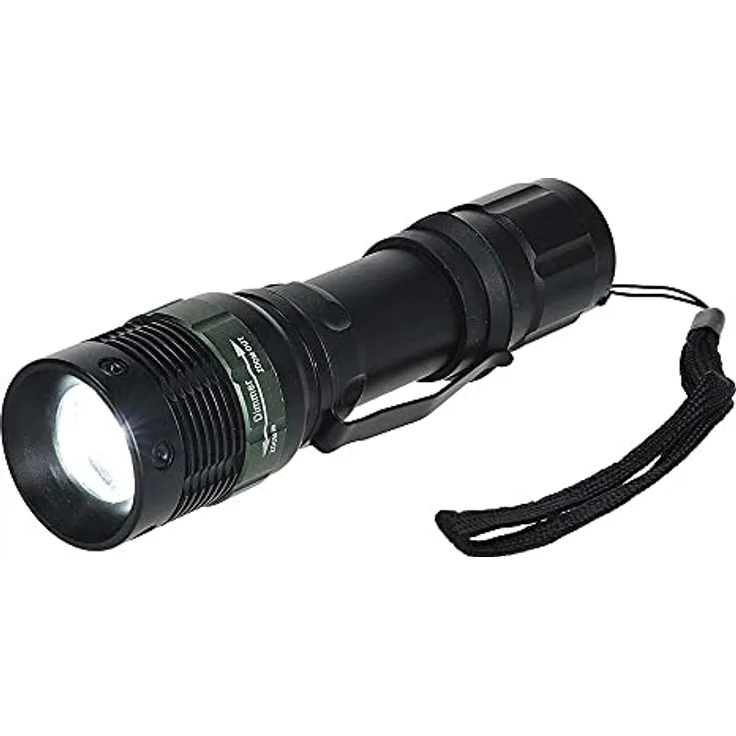 Portwest TACTICAL TASCHENLAMPE, Größe: Einheitsgröße, Farbe: Schwarz, PA54BKR