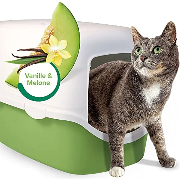 Beaphar Multi Frisch - Geruchsneutralisierer für Katzenklos - Verlängert die Haltbarkeit von Katzenstreu - Duft nach Vanille & Melone - 400 g – Bild 3