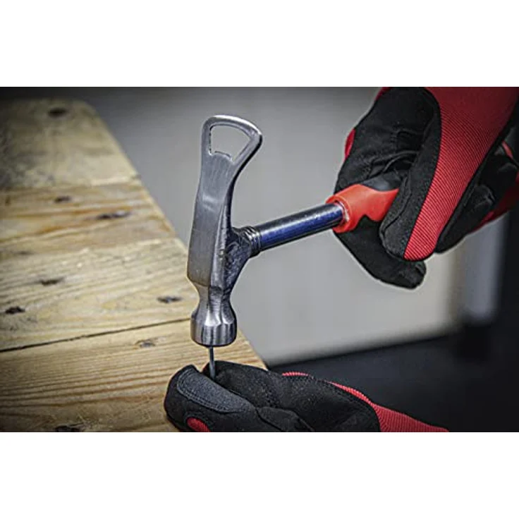 Kraftmann 9181 | Feierabend-Hammer | mit Flaschen-Öffner für Bier etc. | ergonomischer Griff – Bild 4