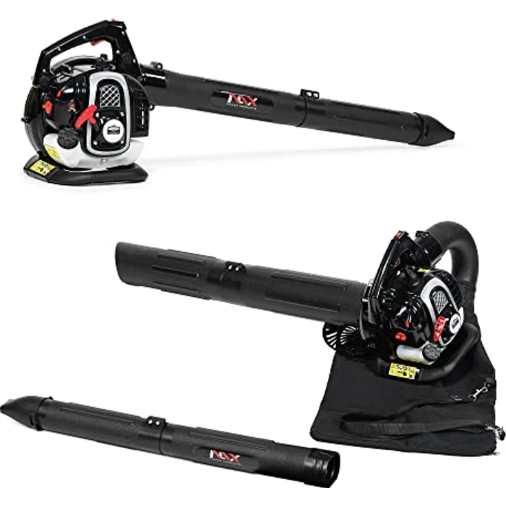 NAX POWER PRODUCTS 950V Laubbläser Motor 25 cm3 0,75kW Laubsack 40l Briggs & Stratton Lizenzware Ben – Bild 7