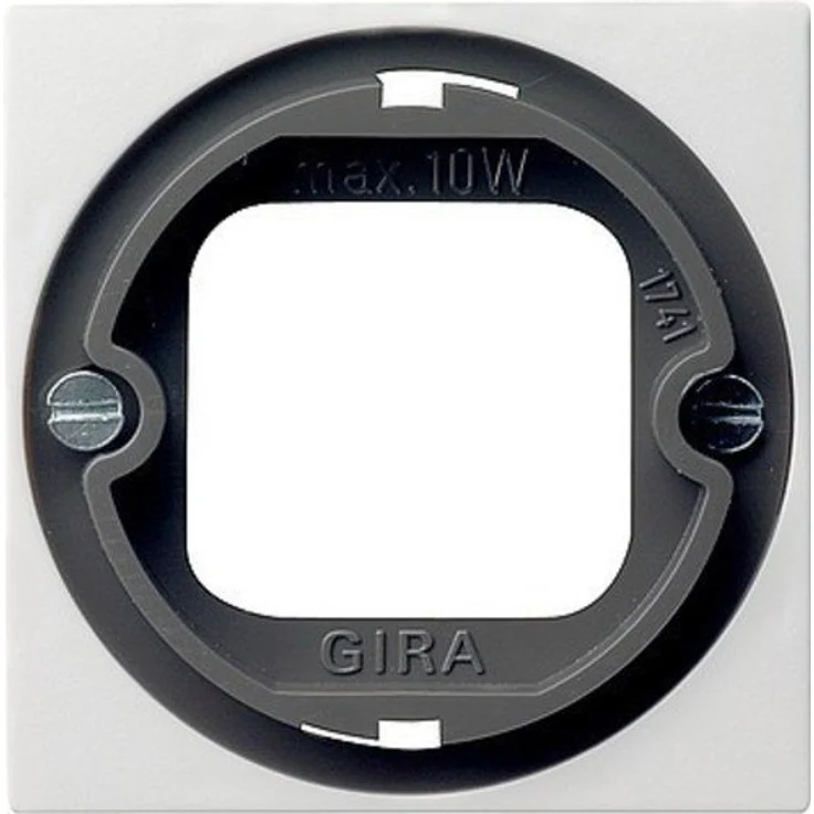 Gira 065903 Abdeckung Lichtsignal Bajonett System 55, reinweiß, für intelligente Gebäudetechnik
