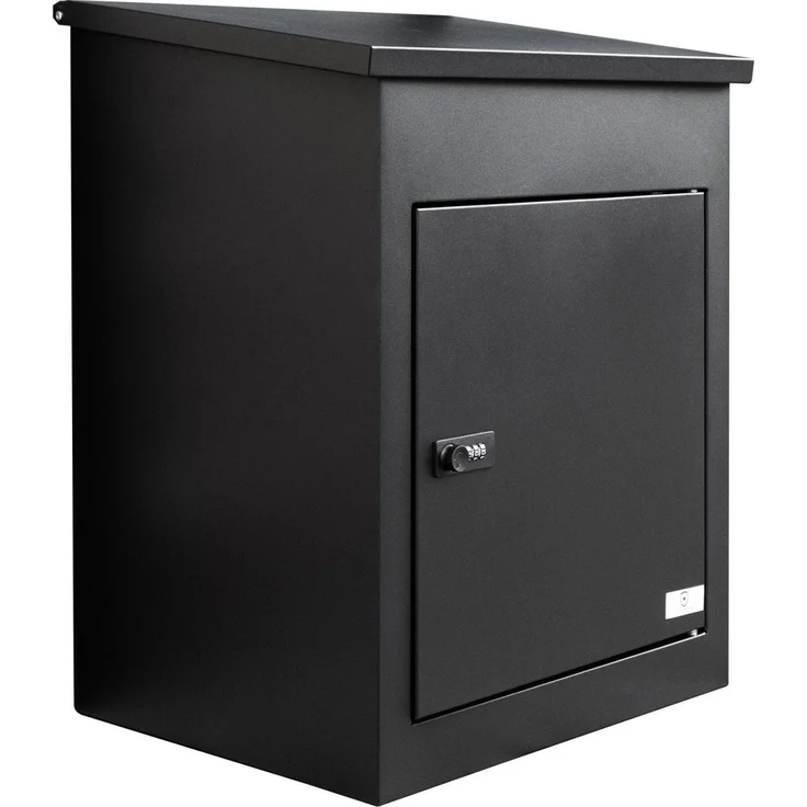 Extralink LockStar Paket-Schliessfachbox, 44x34x55cm Stahl-Aufbewahrungstruhe mit IPX3 Wasserbeständigkeit und Diebstahlschutz