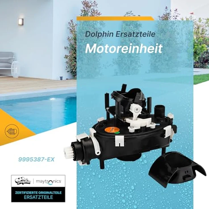 Dolphin Motorbox S2 9995387-EX, Ersatz-Motoreinheit für Poolroboter, kompatibel mit Triton PS, S200 und weiteren Modellen – Bild 4