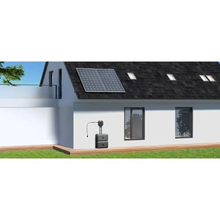 Growatt NOAH 2000, Solarbatterie für Balkonkraftwerke, 2048Wh, modular erweiterbar auf 8192Wh, wetterfest, LiFePO4-Technologie, App-Steuerung – Bild 4