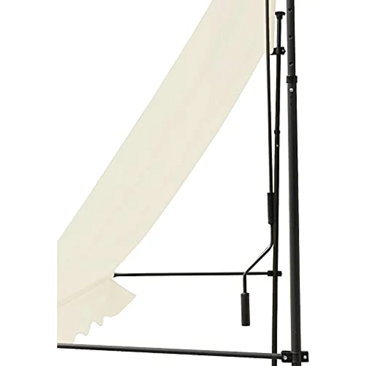 SVITA Klemmmarkise 200x120cm 180g-m² Balkonmarkise Sonnenschutz Markise Beige – Bild 7