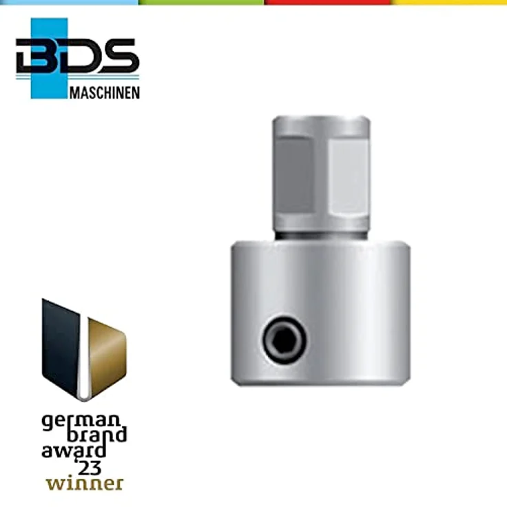 BDS Kernbohrer, Adapter für Fein mit Quick-In-Schaft, 19 mm inkl. 1 Auswerfer – Bild 2