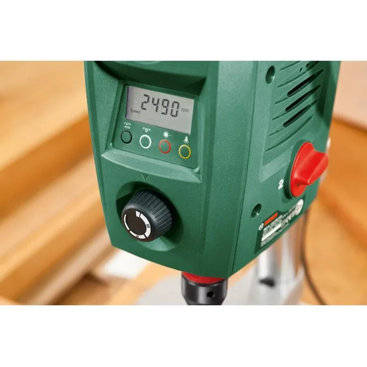 Bosch Tischbohrmaschine PBD 40 (710 W, Max. Bohr-Ø in Stahl-Holz: 13 mm-40 mm, Bohrhub 90mm, im Karton) – Bild 3