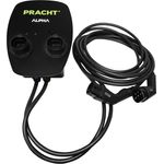 PRACHT Ladestation ALPHAXT+2xTyp2 2x5,5m L ALPHA1012-Wallbox, NRG1012