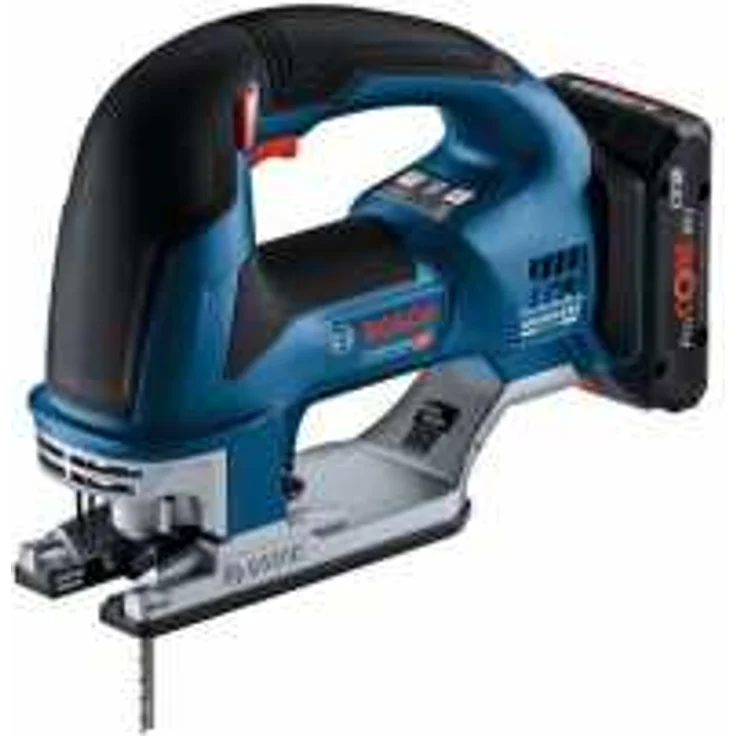 Bosch Professional Akku-Stichsäge GST 18V-155 BC, 2 Akku ProCORE18V 4.0Ah, Ladegerät und L-BOXX – Bild 1
