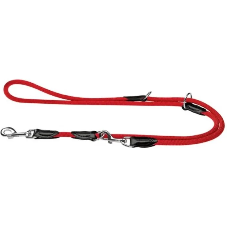 Hunter Hunde-Leine verstellbar Freestyle himbeer 8-200