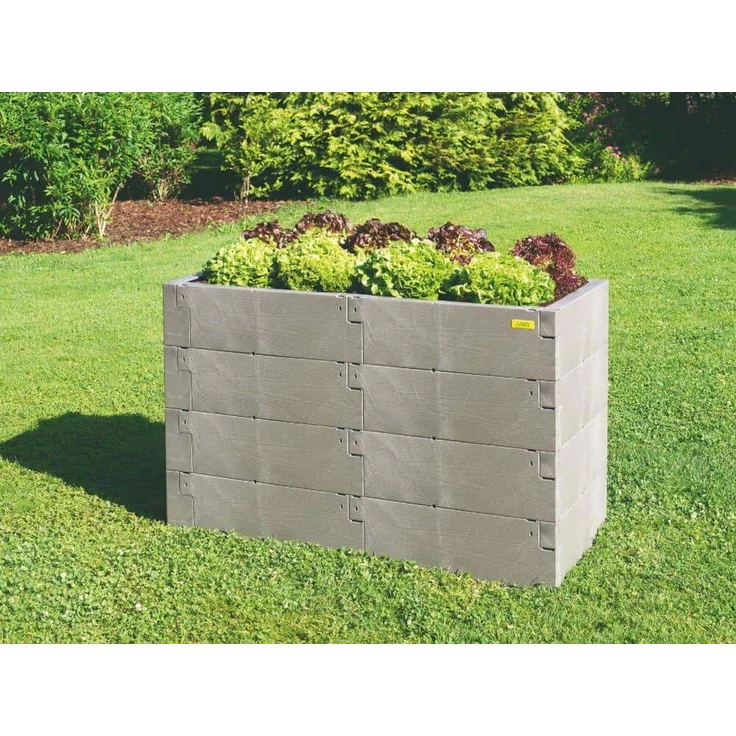 JUWEL Timber 130x60x80 cm 4er Set Hochbeet – Bild 1