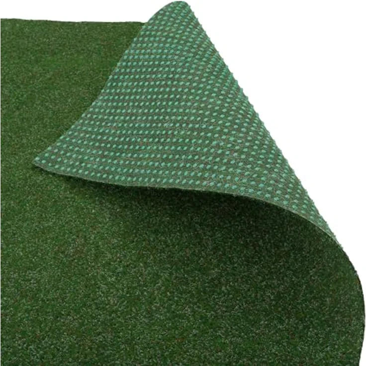 Snapstyle Komfort Kunstrasen Rasenteppich mit Noppen Kingston Grün Mix in 19 Größen, 100% Polypropylen, ca. 7,5 mm Gesamthöhe, 1100 gr. pro m² – Bild 4