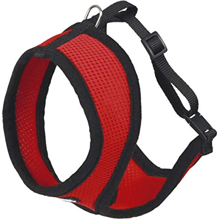 Kerbl 82644 Katzengeschirr Active mit Leine 120 cm, rot – Bild 1