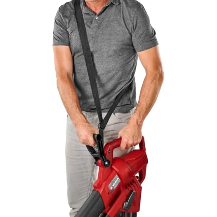Einhell GC-EL 3026 E Elektro-Laubsauger, 3-in-1 mit Höhenverstellbarem Griff, Tragegurt, 240V, 720 m³/h Saugleistung – Bild 5