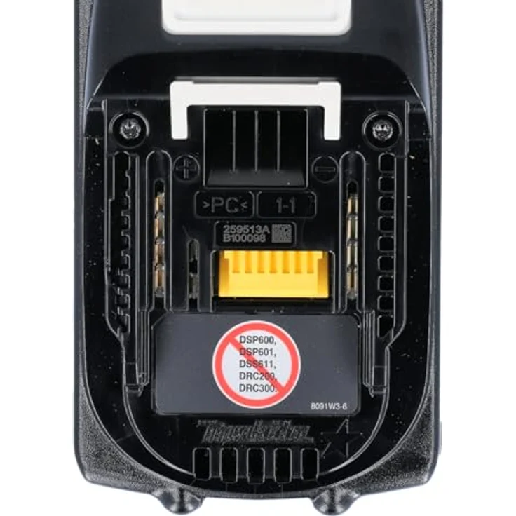 Makita BL 1890 Akku 18 V 9,0 Ah Li-Ion LXT (1915H4-0) mit Ladestandanzeige und Schnellladefunktion – Bild 6