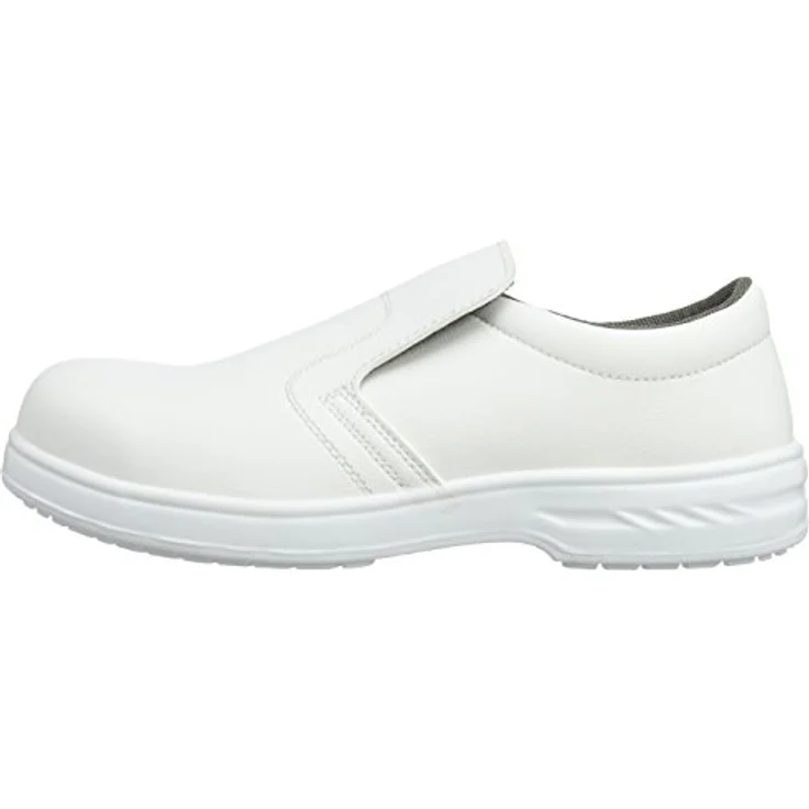 Portwest FW81 Steelite Sicherheitsslipper S2, rutschhemmend, Stahlzehenschutz, weiß, Größe 38 – Bild 6