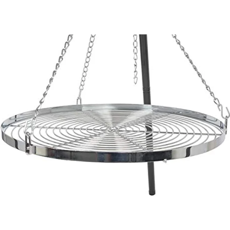 La Hacienda Dreibein mit Grillrost 172 cm - Feuerschalen für den Garten - Feuerstelle Outdoor & Feuertonne - Dreibein mit opt. Grillrost aus hochwertigem Stahl – Bild 3
