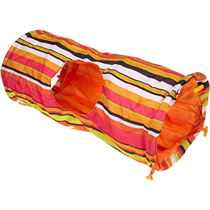 Kerbl 82778 Rascheltunnel aus Nylon für Nager ø 25 x 60 cm