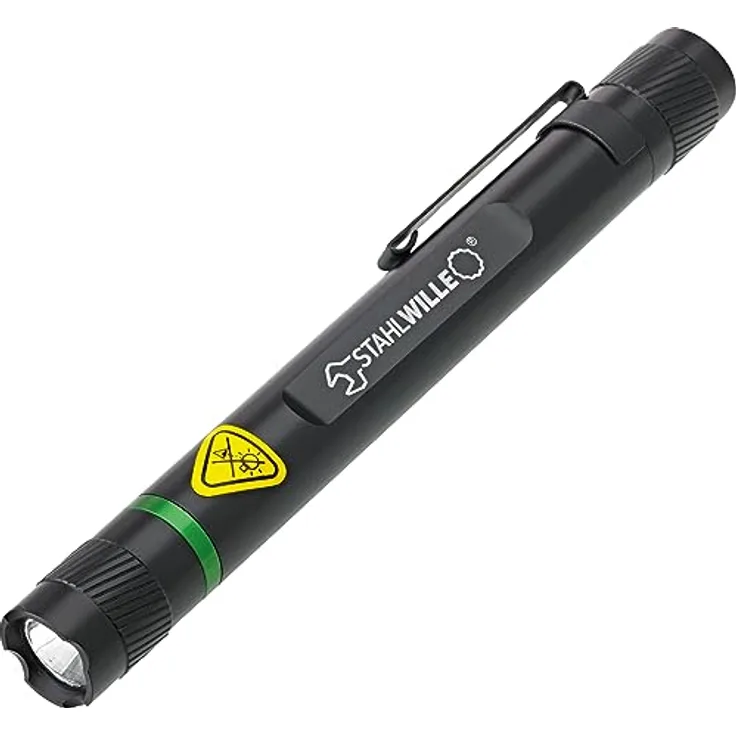 STAHLWILLE 13132 LED-Stableuchte, schwarz, 130 lm 77490014 (Taschenlampe Stablampe Penlight LED-Penlight LED-Taschenlampe LED-Taschenleuchte LED-Stiftleuchte LED-Stiftlampe Stiftlampe Stiftleuchte)