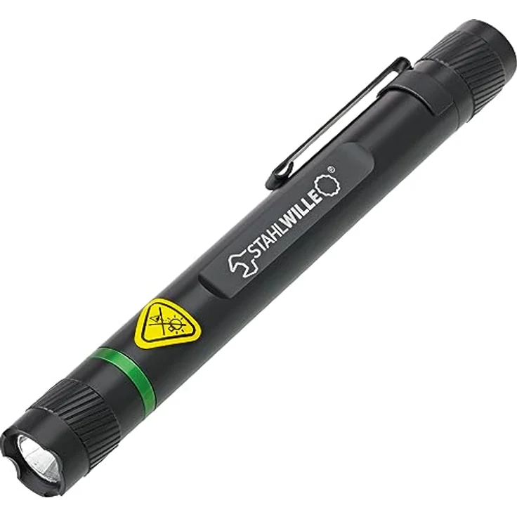 STAHLWILLE 13132 LED-Stableuchte, schwarz, 130 lm 77490014 (Taschenlampe Stablampe Penlight LED-Penlight LED-Taschenlampe LED-Taschenleuchte LED-Stiftleuchte LED-Stiftlampe Stiftlampe Stiftleuchte) – Bild 1