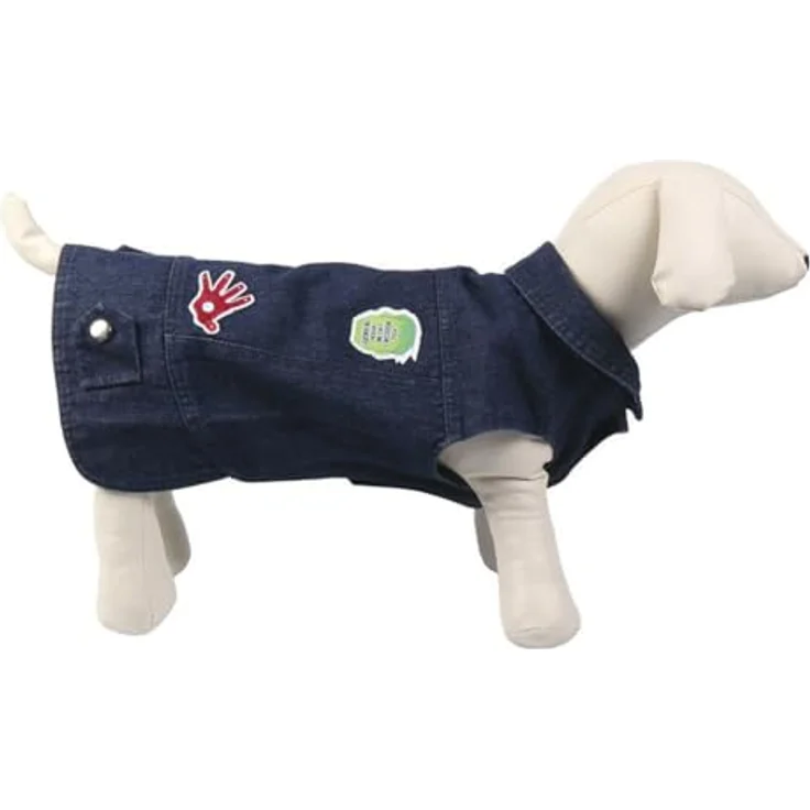 MARVEL Hundemantel Marvel Hundejacke Blau M, atmungsaktiv mit Klettverschluss – Bild 2