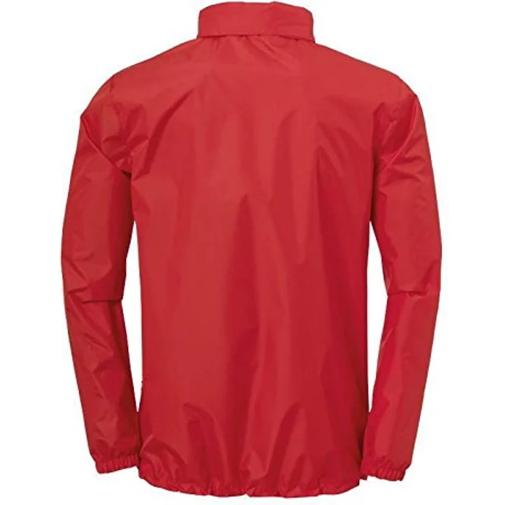 Uhlsport SCORE REGENJACKE 3XL rot/weiss, mit integrierter Kapuze und Netzfutter – Bild 3
