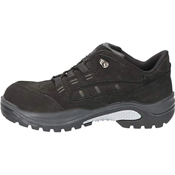 Bata Sicherheitshalbschuh S2 TRAXX 91, Nubukleder / Technoleder, schwarz/grau, Größe 44, Schutzstufe S2, Weite 10 – Bild 4