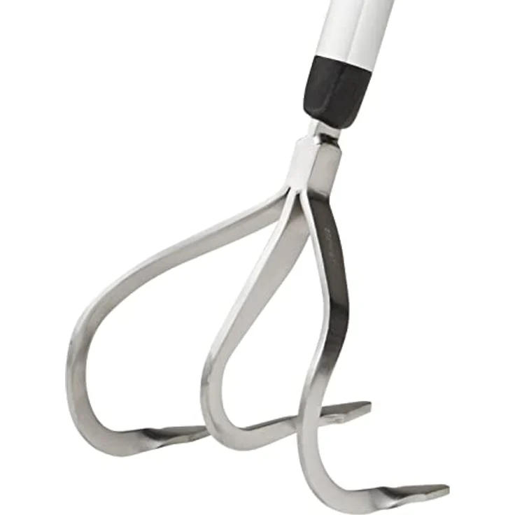 Fiskars Krümmer mit 3 Zinken, Für optimale Beetvorbereitung und -pflege, Länge: 172 cm, Breite: 14,8 cm, Schwarz-Orange, Rostfreier Stahl-Kunststoff-Aluminium, Xact, 1027040 – Bild 2