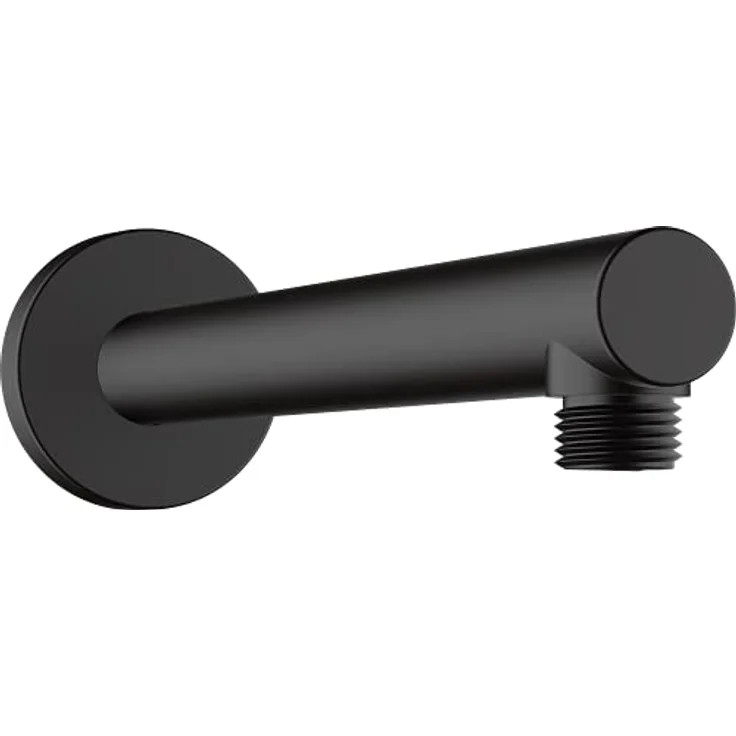Hansgrohe Vernis Blend Brausearm 240 mm, Duscharm für Wandmontage in Matt-Schwarz, 28 cm Länge – Bild 1