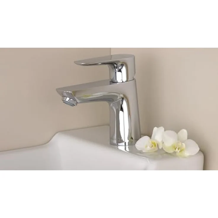 hansgrohe Talis E 80 Spültischarmatur, ComfortZone 80, Ausladung 96 mm, Zugstangen-Ablaufgarnitur, für Durchlauferhitzer geeignet – Bild 8