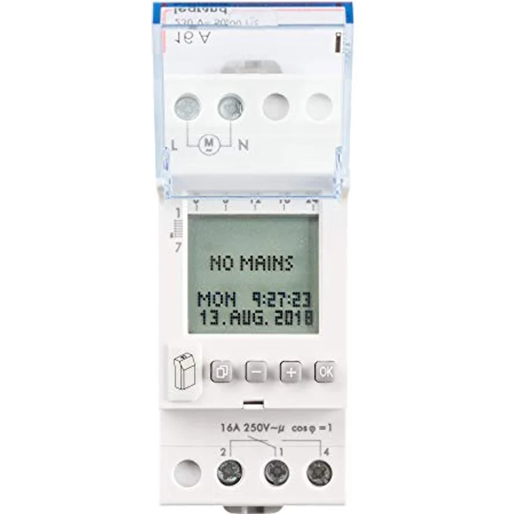 Legrand, Digitale Wochen-Zeitschaltuhr AlphaRex D21, 1 Kanal, 2-modulig mit 56 Schaltprogramme für Hutschiene 230V-50Hz, 412631 – Bild 5